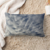 編み雲 ランバークッション (ブランケット)