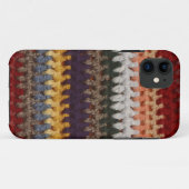 編むことは縞で飾ります Case-Mate iPhoneケース (裏面(横))