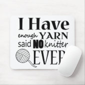 編むこと • ない十分なヤーンの技術 マウスパッド (マウス)