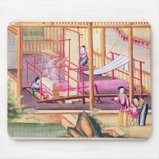 編むこと マウスパッド (正面)