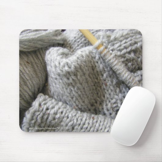 編むこと マウスパッド (マウス)