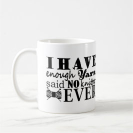 編むこと • 十分なヤーンが2017年を制作しません コーヒーマグカップ