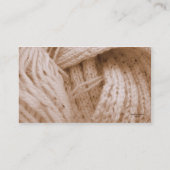 編むこと 名刺 (裏面)