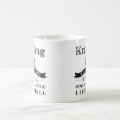 編むこと: 後終末論的な生命技術のマグ コーヒーマグカップ (中央)