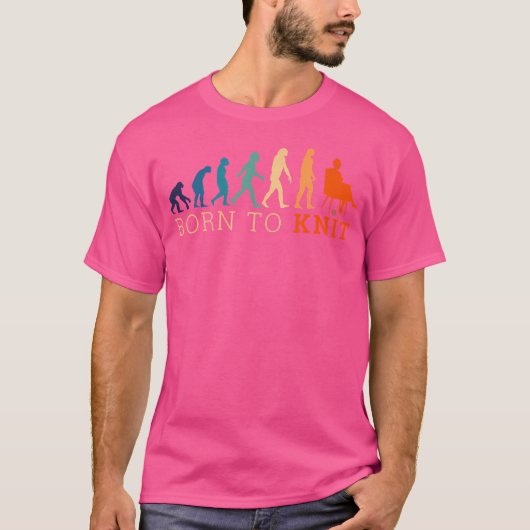 編むために生まれてきた Tシャツ (正面)