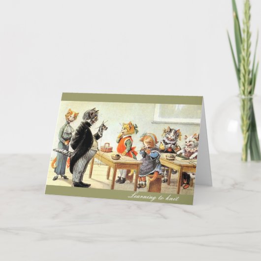 編むべき学ぶこと カード (正面)