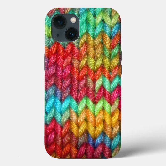 編カラフル糸 Case-Mate iPhoneケース (裏面)