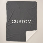 編モダンはっきりした集可能な名称、ビジネスまたはブランド等 シェルパブランケット (正面)