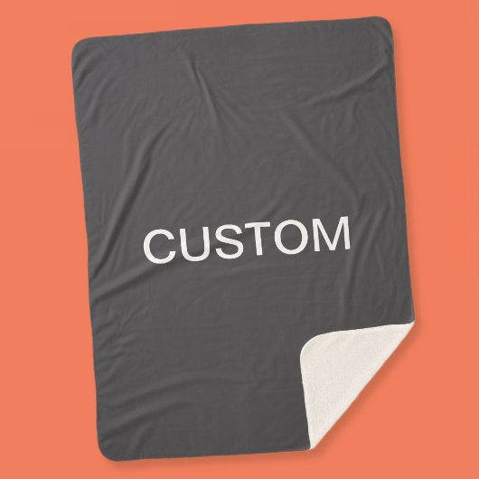 編モダンはっきりした集可能な名称、ビジネスまたはブランド等 シェルパブランケット