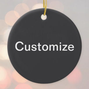 編モダンはっきりした集可能な名称、ビジネスまたはブランド等 セラミックオーナメント