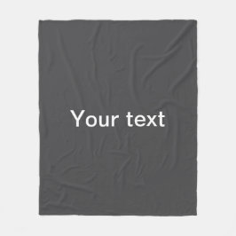 編モダンはっきりした集可能な名称、ビジネスまたはブランド等 フリースブランケット