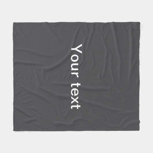 編モダンはっきりした集可能な名称、ビジネスまたはブランド等 フリースブランケット (正面(横))