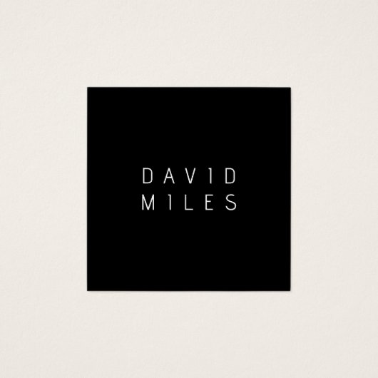 編モダンミニマル集可能な名前 | ブラック&ホワイト (正面)