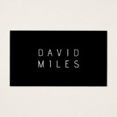 編モダンミニマル集可能な名前 | ブラック&ホワイト (正面)