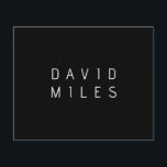 編モダンミニマル集可能な名前 | ブラック&ホワイト チラシ<br><div class="desc">モダンカスタマイズ可能な名前やその他の文字を探して、好きなように編集！</div>