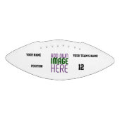 編モダン集シンプル可能な白画像文字テンプレート アメリカンフットボール (パネル)