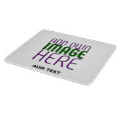 編モダン集シンプル可能な白画像文字テンプレート カッティングボード (角)