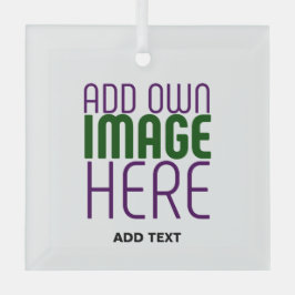 編モダン集シンプル可能な白画像文字テンプレート ガラスオーナメント