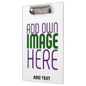 編モダン集シンプル可能な白画像文字テンプレート クリップボード (左)