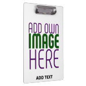 編モダン集シンプル可能な白画像文字テンプレート クリップボード (右)