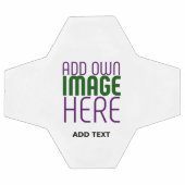 編モダン集シンプル可能な白画像文字テンプレート サッカーボール (フラット)