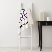 編モダン集シンプル可能な白画像文字テンプレート シェルパブランケット (インサイチュ)