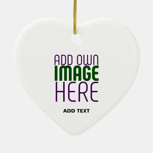 編モダン集シンプル可能な白画像文字テンプレート セラミックオーナメント (裏面)