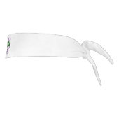 編モダン集シンプル可能な白画像文字テンプレート タイヘッドバンド (回転90)