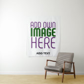 編モダン集シンプル可能な白画像文字テンプレート タペストリー (インサイチュ)