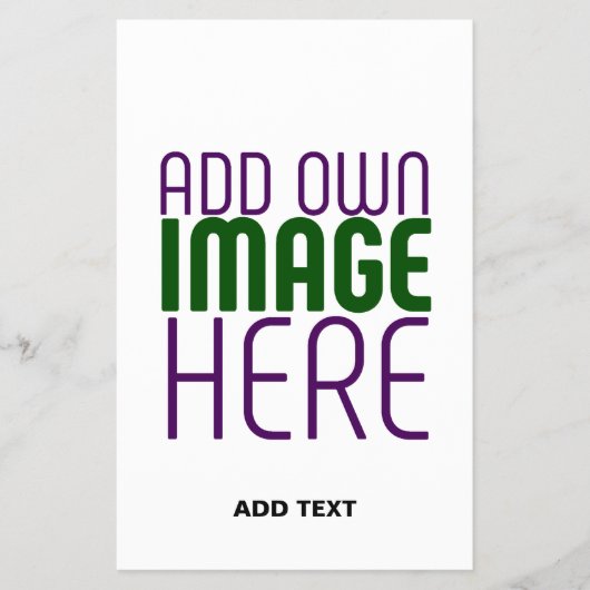 編モダン集シンプル可能な白画像文字テンプレート チラシ (正面)