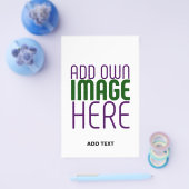 編モダン集シンプル可能な白画像文字テンプレート チラシ (シングル)