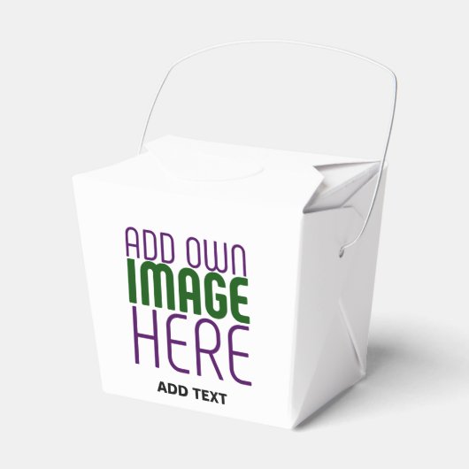 編モダン集シンプル可能な白画像文字テンプレート フェイバーボックス (正面サイド)