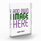 編モダン集シンプル可能な白画像文字テンプレート フォトブロック (左)