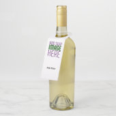 編モダン集シンプル可能な白画像文字テンプレート ボトルネックタグ (アングル)