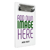 編モダン集シンプル可能な白画像文字テンプレート ミニクリップボード (アングル)