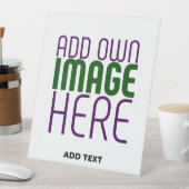 編モダン集シンプル可能な白画像文字テンプレート 台座サイン (インサイチュ)