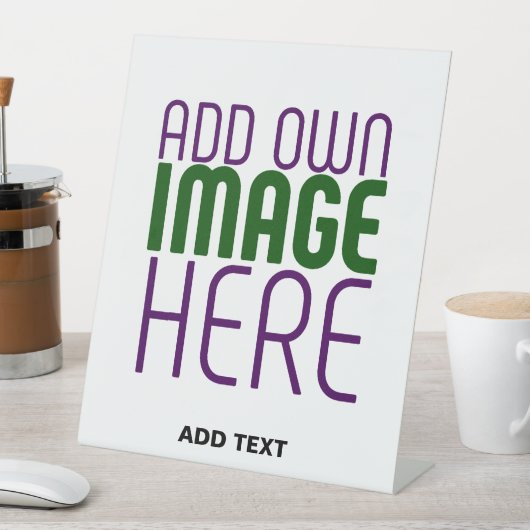 編モダン集シンプル可能な白画像文字テンプレート 台座サイン (インサイチュ)