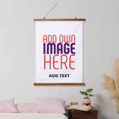 編モダン集シンプル可能な白画像文字テンプレート 吊り下げ型タペストリー (寝室)