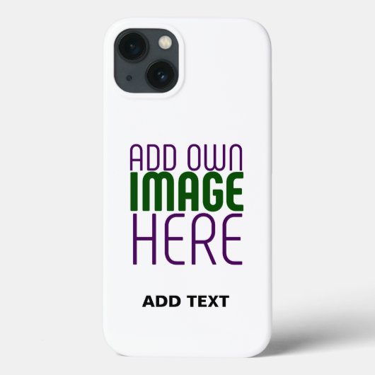 編モダン集シンプル可能な白画像文字テンプレート Case-Mate iPhoneケース (裏面)