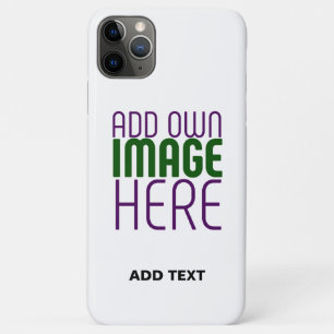 編モダン集シンプル可能な白画像文字テンプレート iPhone 11 PRO MAXケース