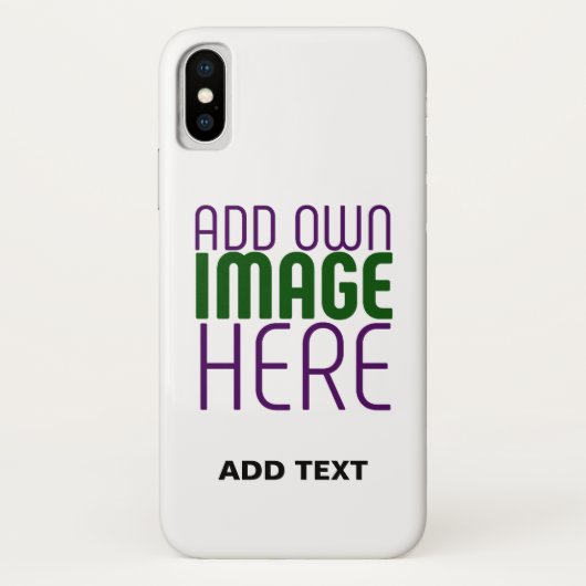 編モダン集シンプル可能な白画像文字テンプレート Case-Mate iPhoneケース (裏面)