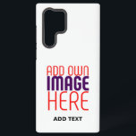 編モダン集シンプル可能な白画像文字テンプレート SAMSUNG GALAXY S22 ULTRAケース<br><div class="desc">お客様のニーズに合ったデザインです。ロゴ、写真、文字、色を好きなように変更、サイズ変更、追加することができます。</div>