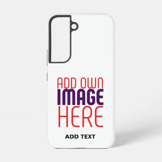 編モダン集シンプル可能な白画像文字テンプレート SAMSUNG GALAXYケース (裏面)