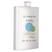 編機械のユーモアのフラスコ フラスク (右)