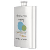 編機械のユーモアのフラスコ フラスク (左)