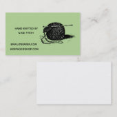 編機械の名刺 名刺 (正面/裏面)