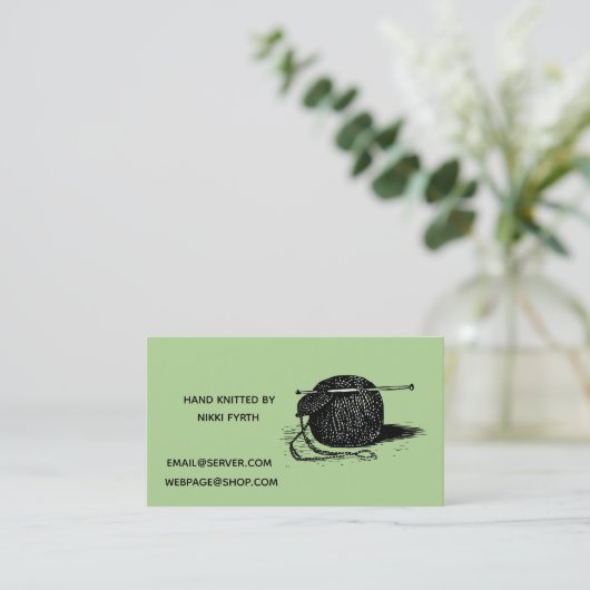 編機械の名刺 名刺 (スタンド正面)