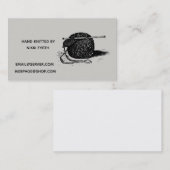 編機械の名刺 名刺 (正面/裏面)