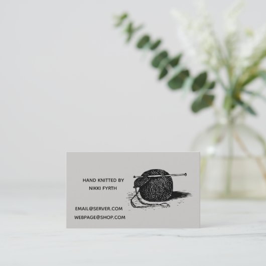 編機械の名刺 名刺 (スタンド正面)