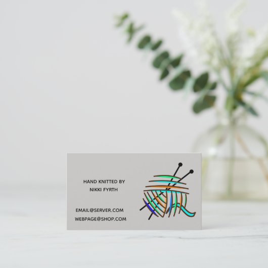 編機械の名刺 名刺 (スタンド正面)